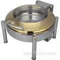 Pillard Frame with Chafing Dish Buffet Gold Lid